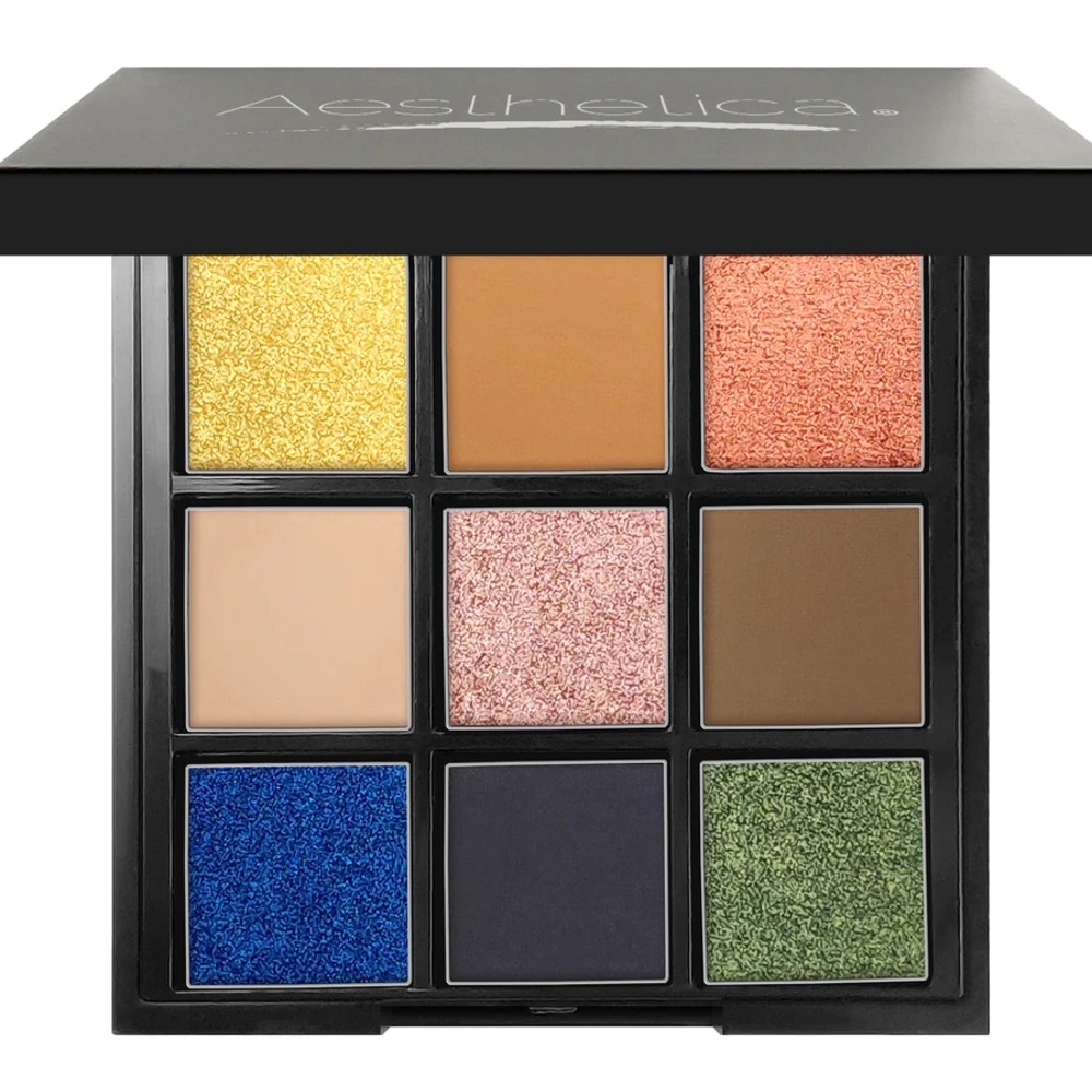 Aesthetica Be Bold Eyeshadow Palette Colourful Makeup Travel Palette